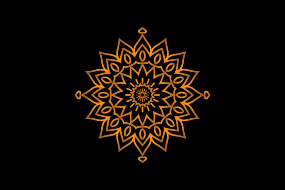 Download Mandala Gradient Gold Design Art Indian - Premium Resources
